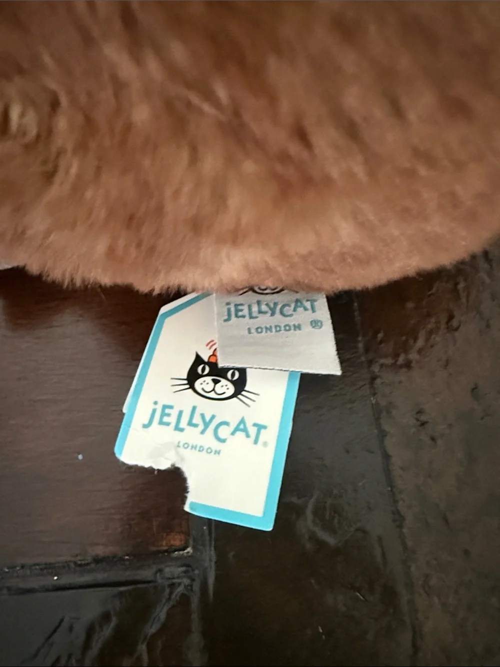 Jellycat Tan and Dark Brown Capybara Plush - Picture 11 of 11